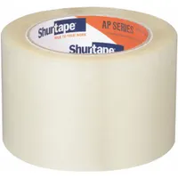 This handheld freezer tape is designed for sealing cartons and packages in cold storage or freezer environments. The acrylic adhesive provides reliable bonding on corrugated surfaces. Each roll measures 3 inches by 110 yards, with a 2 mil thickness. Supplied in a 24-pack