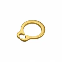 Retaining Ring: Inch, External, Std, 0.015 in Thick, Fits 3/16 in Shaft Dia, Ungraded, Plain, 100 PK (MPN SH-18BC)