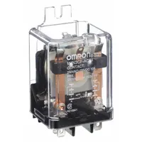 OMRON Flange Mount Relay: Surface (Side Flange) Mounted, 10 A Current Rating, 24V AC, DPDT (MPN MJN2CF-AC24)