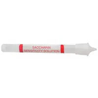 Saccharin-based fit-test fluid for qualitative respirator fit testing. Each vial contains 2.5 cc of solution. Supplied in a 6-pack. Compatible with Saccharin Qualitative Fit Test Kit and manufacturer part number 2041