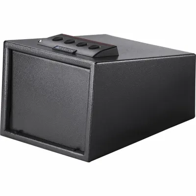 BARSKA Brankas: Kunci Kombinasi Digital, 0.23 cu ft Kapasitas, Baja, 7 in T x 9 in L x 12 in D - Wall-Recessed Security Safes