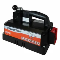 POWER TEAM Battery Pump: 10,000 psi Max. Op Pressure, 200 cu in/min Max. Flow Rate, 1/4 hp Max. HP (MPN PB104-1)