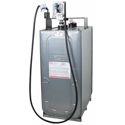 LIQUIDYNAMICS INC. Pompa Drum Udara: 1:1, 8 gpm Laju Aliran Maks., 1 cps Viskositas Maks. - Stationary DEF & Coolant Tank Air-Operated Pump Systems