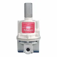 BELLOFRAM Compressed Air Regulator: Type 70, 960129000, 1/4 in NPT Female, Relieving, 0 psi to 2 psi