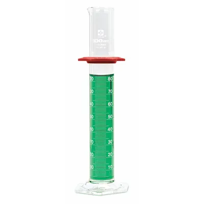 SIBATA Silinder Ukur: 10 mL, B, Untuk Menampung (TC) - Class B Glass Graduated Cylinders