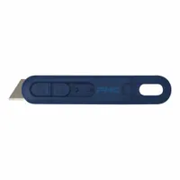 PACIFIC HANDY CUTTER, INC Utility Knife: 6 in Overall Lg, Textured, 5 1/2 in Overall Wd, Blue, 10 PK (MPN E12214-4)