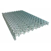 Skate Wheel Conveyor: Light-Duty, Steel, 28 in Between Frame Wd, 30 in Overall Wd, 10 ft Overall Lg (MPN 30X36X10G)