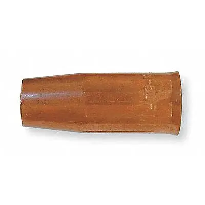TWECO Nosel: 1/2 in Diameter Lubang, Kerucut, Rata Hingga 1/16 in Ceruk Ujung, 21-50F, 21 - 21 Series Nozzles