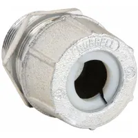 Liquid Tight Cord Connector: Iron, 1 1/2 in MNPT, 1.00 in to 1.13 in, Silver, 2 7/16 in Overall Lg (MPN SHC1057ZP)