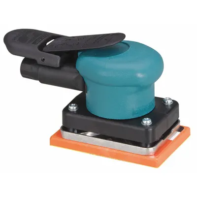 DYNABRADE Amplas Lembar Udara: Orbital, 0.15 hp, 13 cfm, Non-Vakum, 10.000 RPM Maks - Sheet Sanders