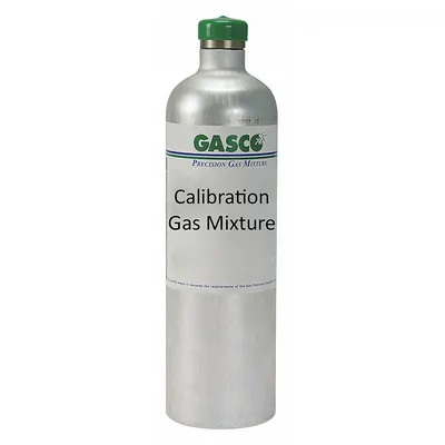 GASCO Gas Kalibrasi: Nitrogen, Sekali Pakai, Akurasi +/-5%, CH4/CO/H2S/O2 - Calibration Gases for Portable Gas Detectors
