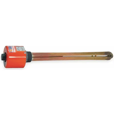 Pemanas Celup Sekrup TEMPCO: 1 Fase, 120V AC, Daya 2.000 W, 1 1/4 in NPT - Screw-Plug Immersion Heaters