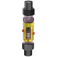 HEDLAND Mechanical Flowmeter: Flow Meter, Scale, Variable Area, Inline, Universal, Gallons/Liters (MPN H628-007-R)
