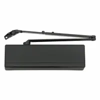 SARGENT Door Closer: Parallel Mounting Type, Grade 1 - Heavy Duty, Black, 13 in Lg (MPN 351 UO BSP)
