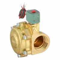 REDHAT Solenoid Valve: 2-Way, Normally Closed, 2 in Pipe Size, 110V AC/120V AC, Slow-Closing (MPN 8221G013)