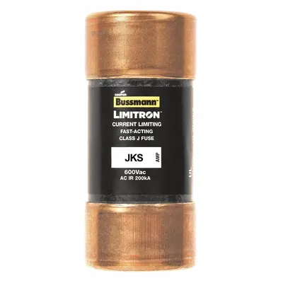 Sekering BUSSMANN: Seri JKS, Kelas J, Badan Silinder, Aksi Cepat, 35 A, 600 V AC - Fast-Acting Cylindrical Fuses