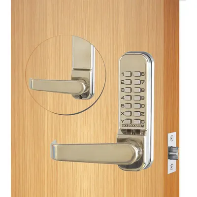 CODELOCKS Kunci Dorong Tombol Mekanis: Sesuai ADA - Mechanical Keyless Access Locksets