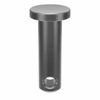 Clevis Pin,0.625 in L 0.188in dia,PK25: Inch, 3/16 in Pin Dia, 5/8 in Shank Lg, Steel, Plain, 25 PK (MPN WWG-CLP-242)