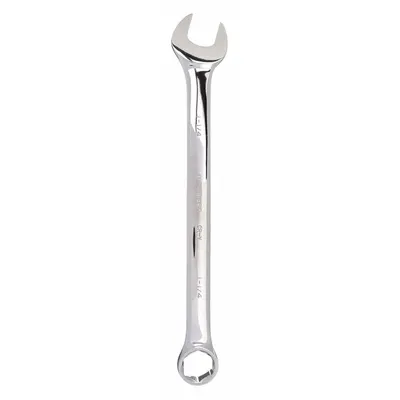 Kunci Kombinasi WESTWARD: Baja Paduan, Krom, 1 1/4 in Ukuran Kepala, 16 3/4 in Panjang Keseluruhan - SAE 6-Point Combination Wrenches