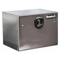 BUYERS PRODUCTS Underbody Truck Box: Underbody Truck Box, Single Drop-Down Door Door, Silver, Smooth (MPN 1702650)