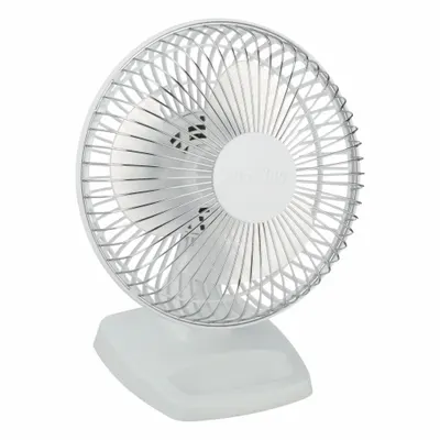 Kipas Pendingin AIR KING: Diameter Bilah 6 in, Non-Oscillating, Aliran Udara 90 cfm_190 cfm, Desktop - Compact Fans