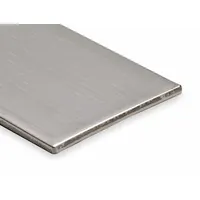 This door astragal features a brush insert and a stainless steel flange. It measures 8 ft in length, 2 in in width, and 2 in in height. Used to seal the gap between double doors, it helps reduce drafts, light, and noise in commercial and industrial doorways