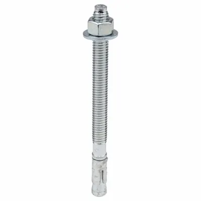 Jangkar Baji RED HEAD: Panjang Keseluruhan 5 in, Diameter 3/8 in, Ukuran Ulir 3/8"-16, Panjang Ulir 3 3/4 in - 18-8 Stainless Steel Wedge Anchors