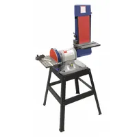 DAYTON Belt and Disc Sander: For Metal/Plastic/Wood, 120 V_240 V, Single-Phase, 1 hp, 9 in Disc, 45° (MPN 49G990)