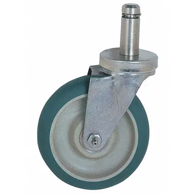 METRO Roda Pengganti: Untuk 5MDXA, Tanpa Finishing, Abu-abu - Replacement Casters for Shelf & Utility Carts