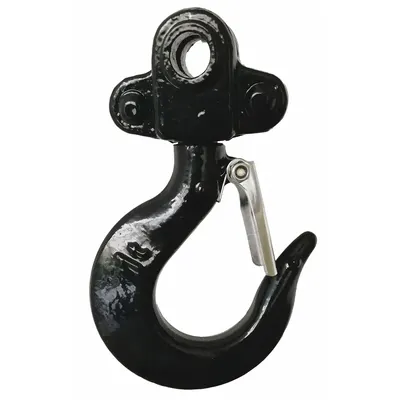 Dayton Rakitan Kait Atas: Kerekan Rantai Manual, Kapasitas Beban Kompatibel 2.000 lb - Top Hooks for Hoists