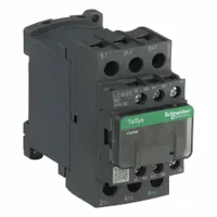 SCHNEIDER IEC Magnetic Contactor: Non-Reversing, 3 Poles, 3NO Contacts, 25 A, 24V DC Coil (MPN LC1D25BD)