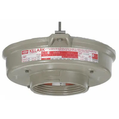 HUBBELL KILLARK Perlengkapan Fluoresen Kompak: 4.800 lm, Kode Suhu T2D, 4000K, 64 W, 120 hingga 277V AC - Hazardous Location Light Tanks