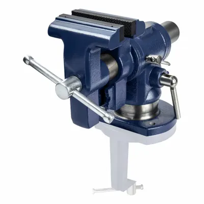 PALMGREN Ragum Bola Multi-Posisi: Tertutup, 4 in Lebar Muka Rahang, 4 in Bukaan Rahang Maks - Multi-Angle Precision Vises