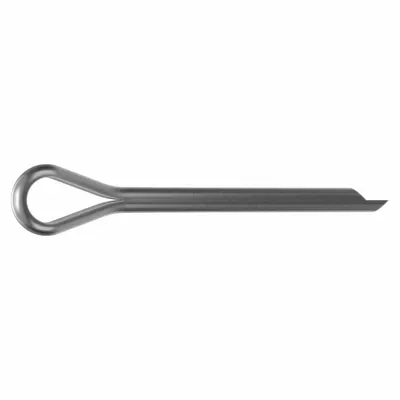 GL HUYETT Pin Cotter,0.25 in dia,2.5 in Pjg,PK10: Cabang Diperpanjang, Inci, 1/4 in Dia Pin - Extended-Prong Cotter Pins