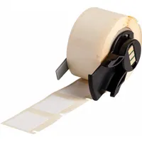 Pre-Cut Label Stock Roll: 29/32 in x 3/4 in, Rubber, Permanent Adhesive, 250 Labels, Permanent (MPN M6-80-424)