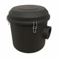 Inlet Vacuum Filter: 5 micron Rating, 99% Efficiency, 13 1/4 in Outside Dia, 14 1/8 in Overall Ht (MPN CSL-239-300HCB)