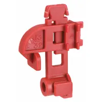 BRADY Fuse Blockout Device: Fuse Block, For Fuse Circuit Breaker Type, 65750, 6 PK