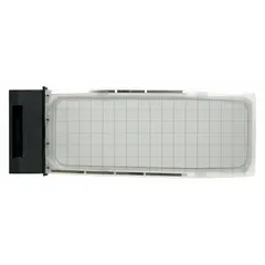 Replacement lint screen for use with select Whirlpool dryers. Captures lint and debris during the drying cycle to maintain airflow. Helps reduce lint buildup in the exhaust system.