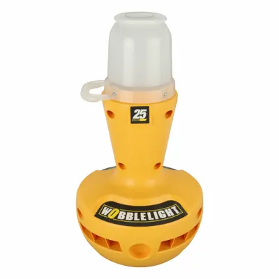 Lampu Lokasi Kerja Self Righting WOBBLE LIGHT: LED, Kecerahan Maksimum 6.000 lm, 1 Tingkat, 120V AC - Self-Righting Floor Lights