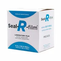 Sealing Film: Paraffin, 125 ft Overall Lg, 0.14 mm Overall Thick, 4 in Overall Wd, Non-Sterile (MPN SRF-PRC4125)