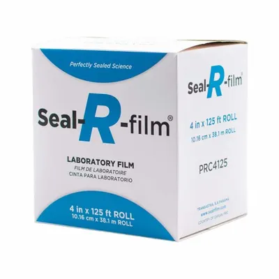 GLOBE SCIENTIFIC Film Penyegel: Parafin, 125 ft Panjang Total, 0.14 mm Tebal Total, 4 in Lebar Total - Films & Seals