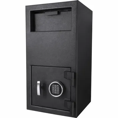 BARSKA Brankas Penyimpanan: Kunci Kombinasi Digital, Kapasitas 1,72 cu ft, Baja - Combination Lock Depository Safes