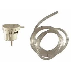 OEM replacement water level switch for Whirlpool washing machines and dryers. Detects and regulates water levels during machine cycles to ensure correct water fill.