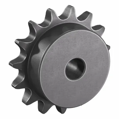 Sproket TRITAN: Hub Satu Sisi, Untuk Untai Tunggal, 60, 15 Gigi, Diameter Pitch 3.608 in - Size 60 Plain-Bore Roller Chain Sprockets