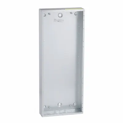 SQUARE D Enclosure Panelboard: 50 in Pjg, 1, 42 Ruang, 400 A Amps, Baja, 20 in Lbr - Enclosure Boxes for Square D NQ Series Panels