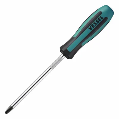 Obeng VESSEL TOOLS: 900, Panjang, Magnetis, Tidak Aman ESD, Tidak Dapat Diikat - JIS Phillips Screwdrivers