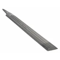 Machinists File: Double-Cut, Single Edge Cut, Bastard Cut, 16 in Lg without Tang, 1 1/2 in Wd (MPN 05307N)