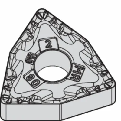 Sisipan Pembubutan WIDIA: WNMG432MR - Trigon (W) Indexable Turning Inserts