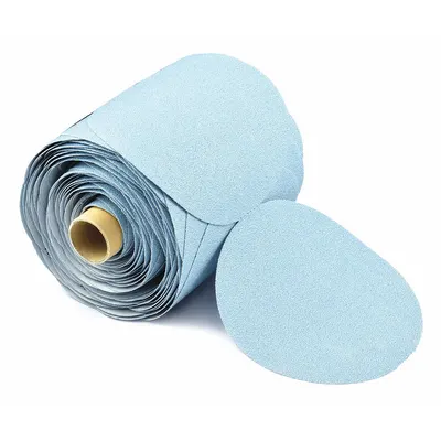 ARC ABRASIVES Sanding Disc: 5", NH, Aluminum Oxide, 80 Grit, D Wt Paper, AO - General Purpose Sanding Discs for All Metals