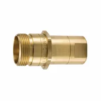 PARKER Nipple: 3/4 in Coupling Size, 3/4"-14 Thread Size, 28 g/min Max Flow Rate, -40 to 250 Deg F (MPN 6105-12)